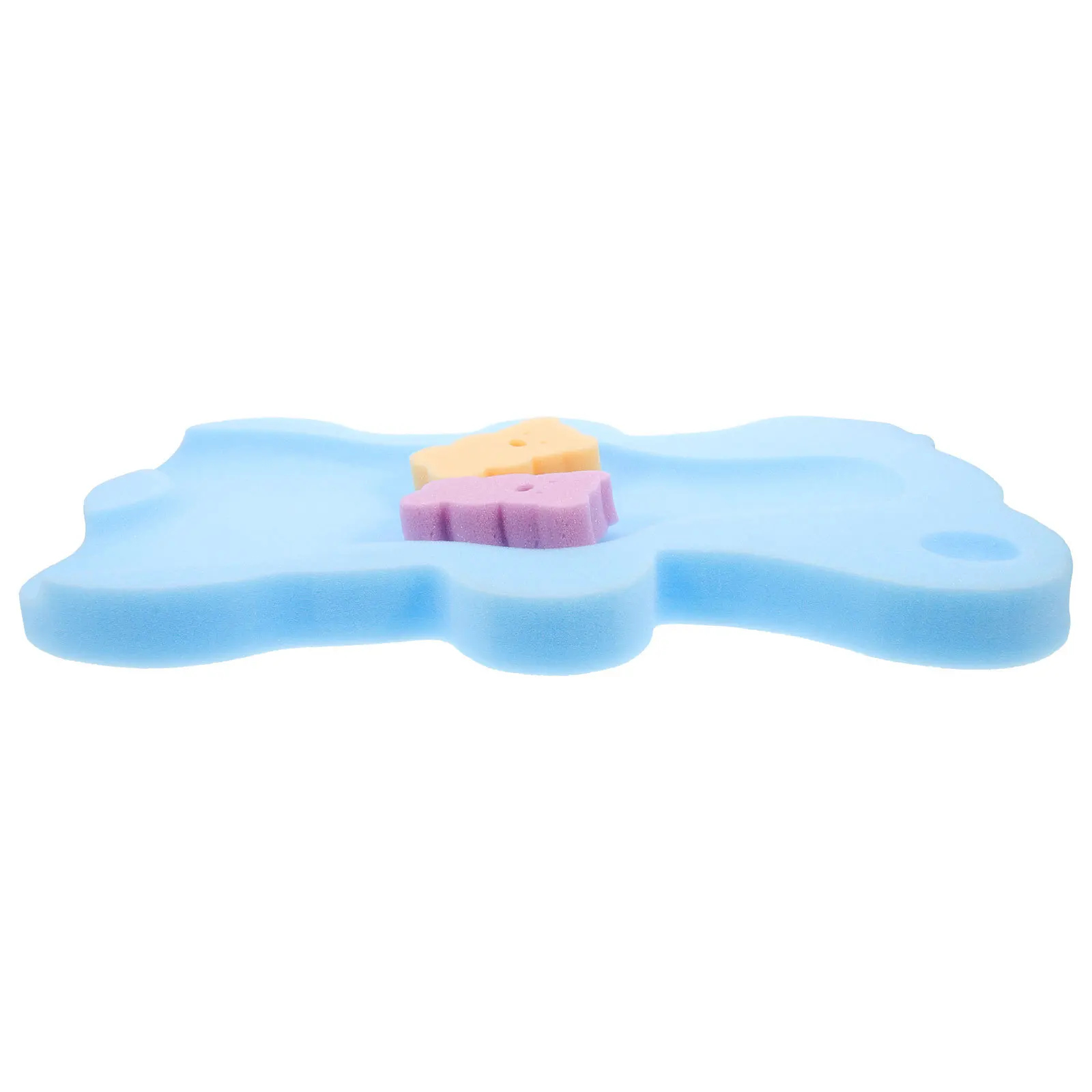 

Baby Bath Sponge Random Color Soft PU Cushion Infant Bath Mat Non-Slip Newborn Baby Bathtub Pad Infant Sponge Cushion