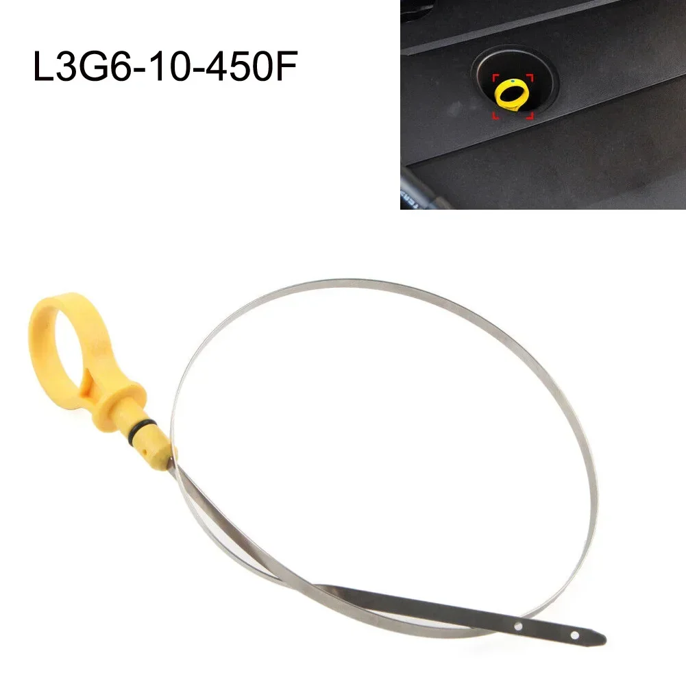 1pc Dipstick Oil Level Gauge For Mazda 3 5 6 CX-7 2010-2013car Dipstick Oil Level Gauge L3G6-10-450F Durable Interior Accessory