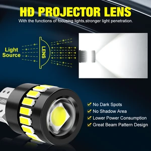 XSTORM T10 W5W LED Canbus Tidak Ada Kesalahan 194 168 Bohlam 5W5 5W 12V 1000LM Lampu Samping Interior Mobil Super Terang Lampu Plat Nomor Otomatis 10 pelat samping penjualan terbaik - №