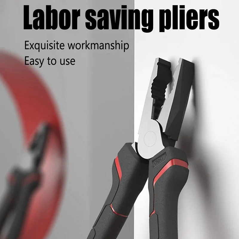 Imagem -03 - Deli-multifunctional Universal Cortadores Fio Agulha-nose Alicerce Diagonal Nose Alicerce Labor-saving Duráveis Ferramentas Eletricista