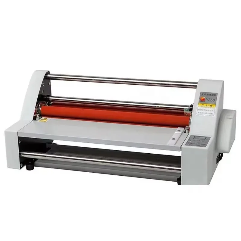 آلة الترقق الكهربائية لسطح المكتب لفة ساخنة وباردة لمعدات المكاتب A5 A6 A3 A4