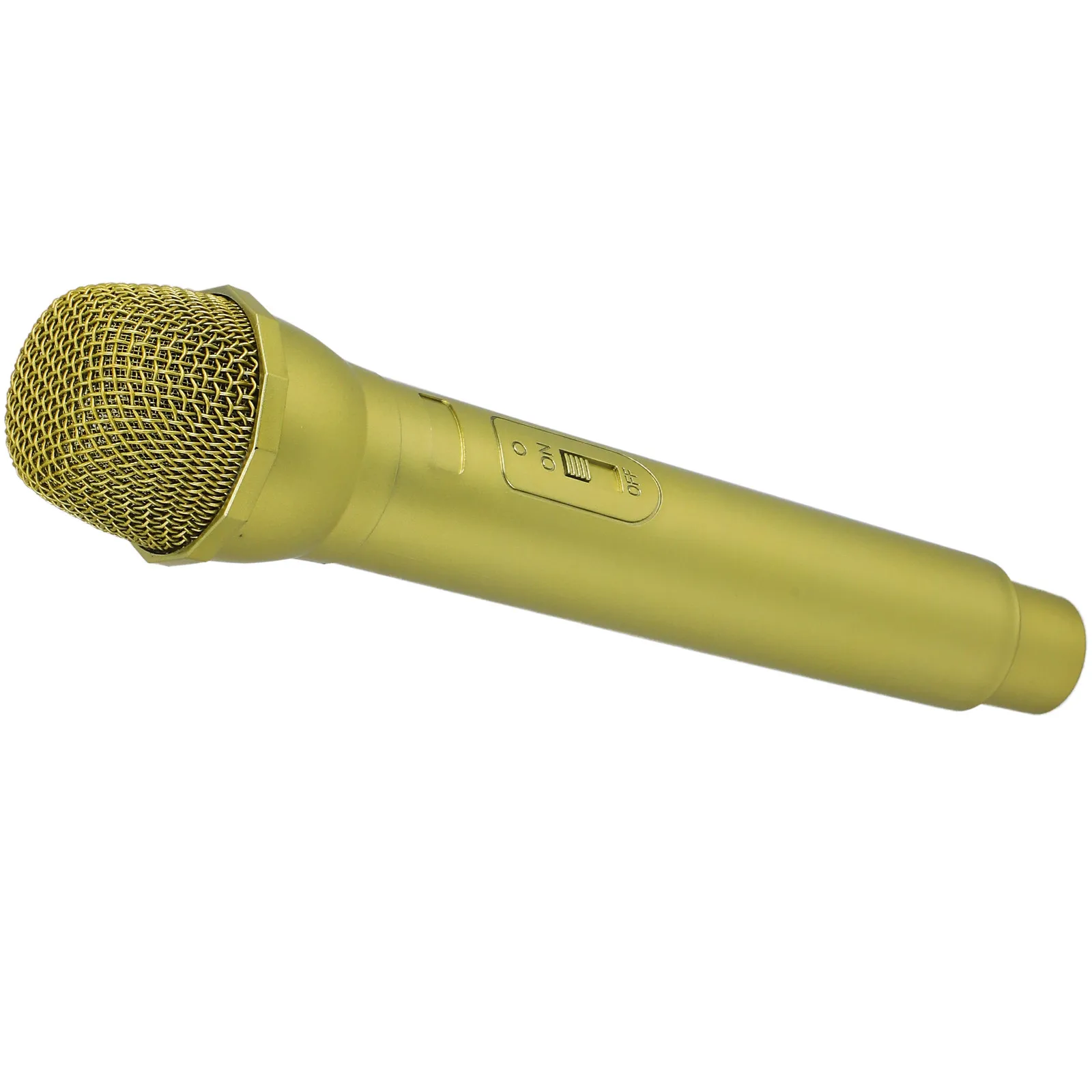 1Pcs Safe Eco Friendly Bright Colored Plastic Simulated Microphone Kids Stage Prop Party Supply Pretend Play Learning Tool