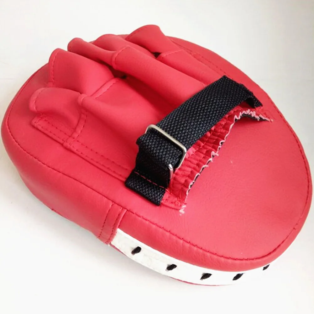 

A Pair of Curved Kickboxing Training Thai Pads PU Hand Feet Arc Taekwondo Boxing Focus Target Curved Training Pads