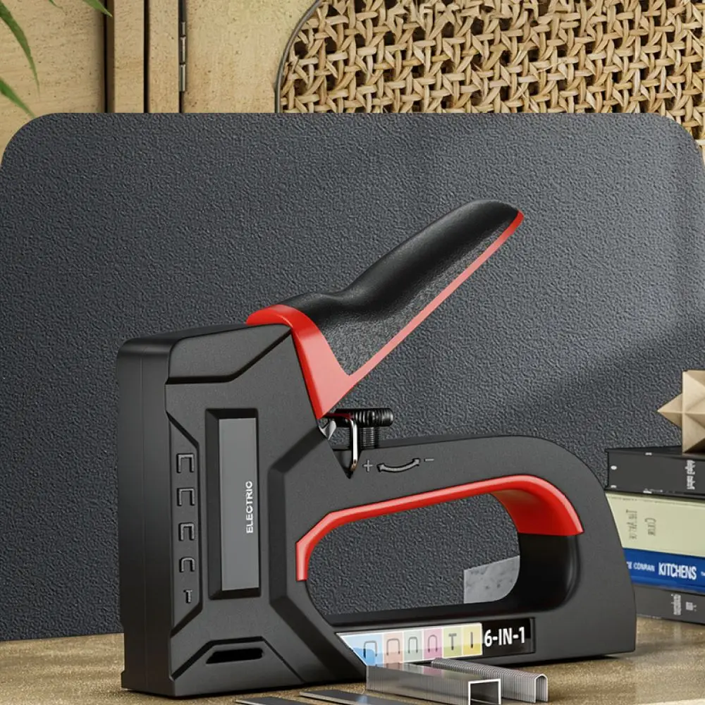 Heavy Duty Manual Fastener Applicator For Delixi Electric Staple Nailer Professional Tool For Upholstery Furniture Building
