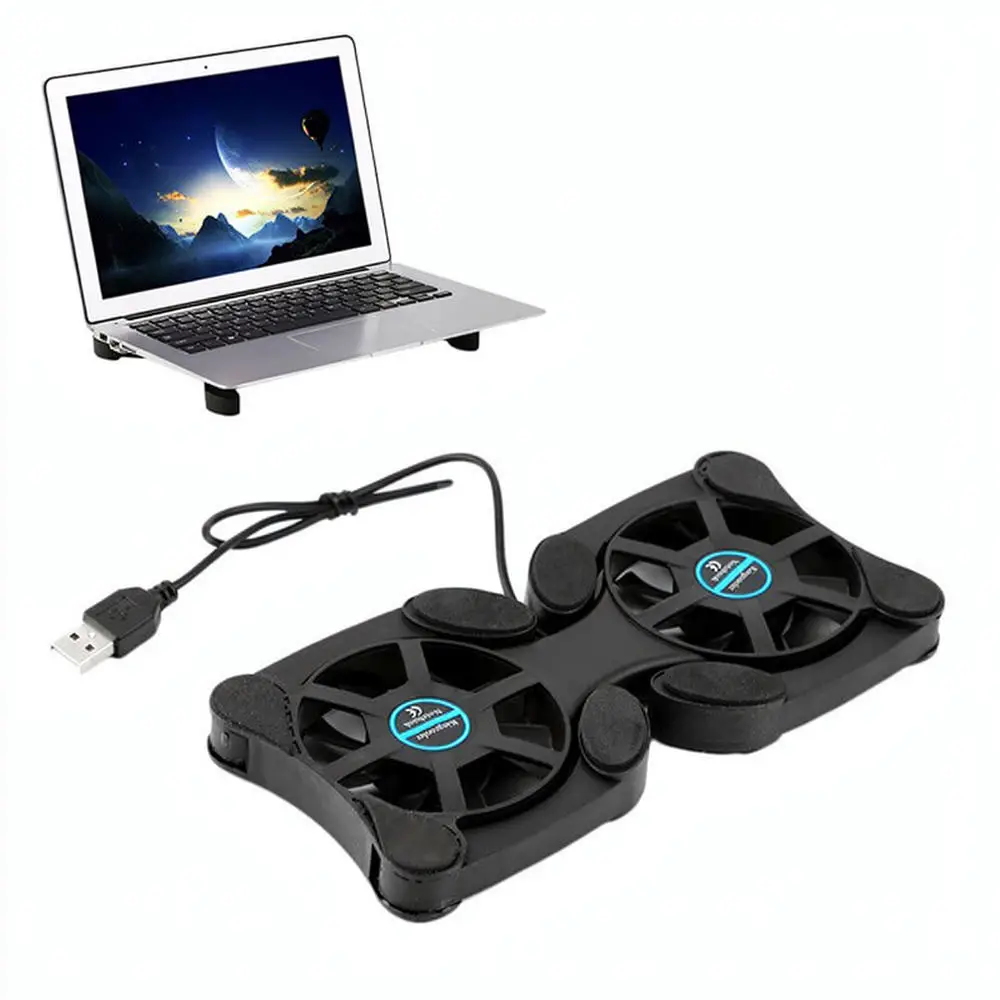 Universal Foldable Laptop Cooling Pad Octopus Radiator Stand Portable USB Powered Cooler For Notebook Gaming PC