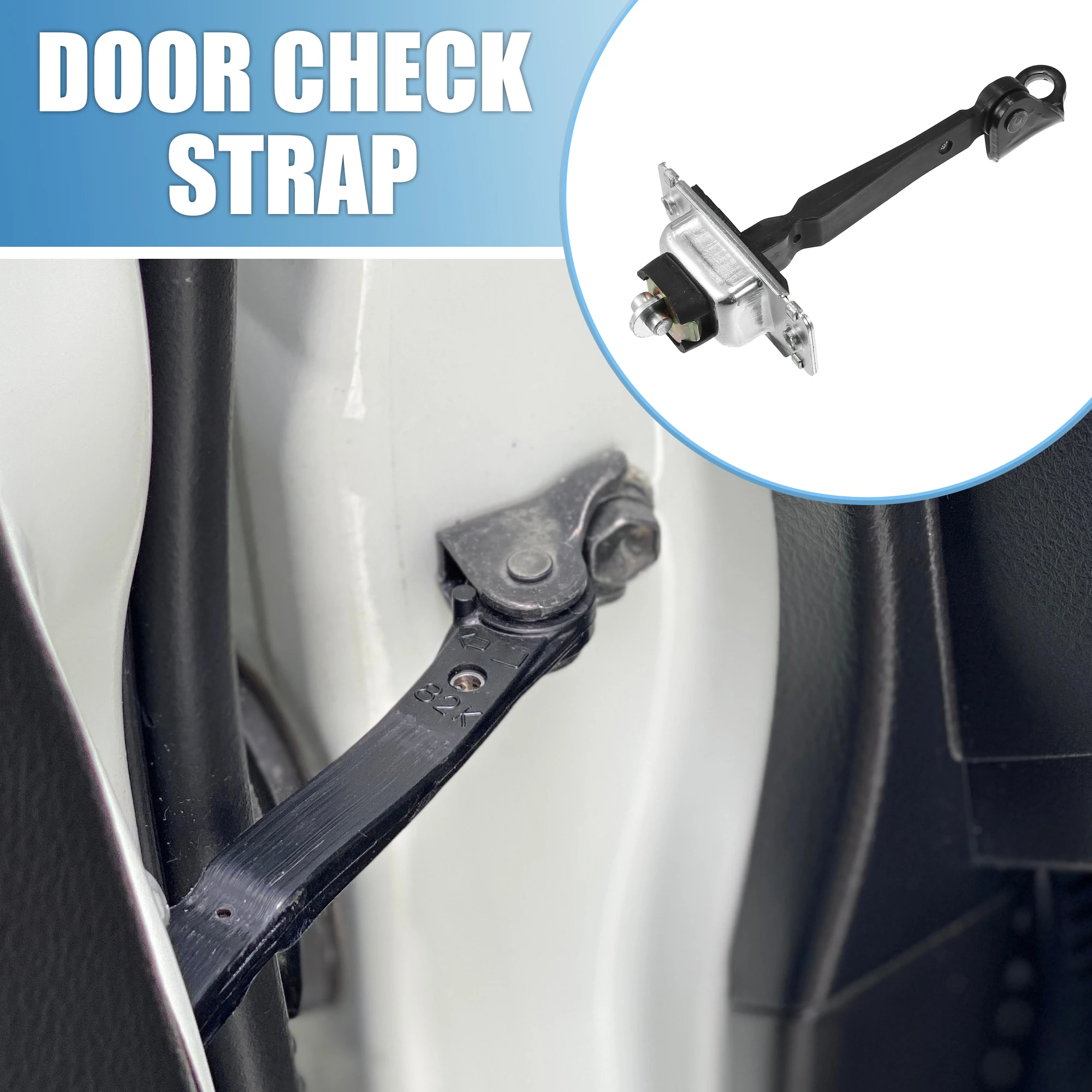 UXCELL Front Left Driver Side Door Check Stop Strap Fit for Honda Odyssey 1999-2004