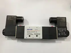 1/4'' Ports 4V230-08 4V230C-08 4V230E-08 3 Position 5 Way Air Solenoid Valve DC12V,DC24V or AC110V AC220V