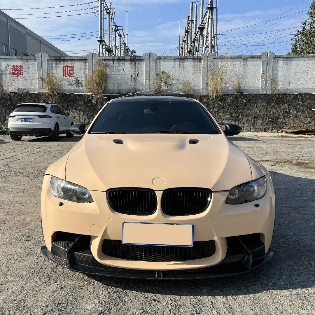

Carbon Front Bumper Lip for E92 E93 M3 Real Carbon Fiber Made One Piece Design