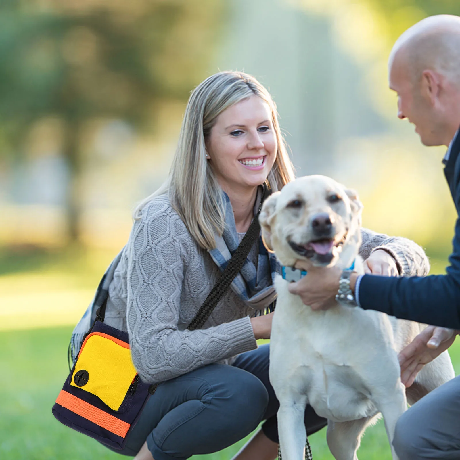 

Pet Training Package Treat Pouch Polyester Waist Bag Lightweight Durable Multi Storage Snacks Keys Cups Pet Food Dog Lead Bags