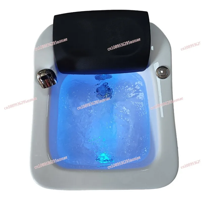 Acrylic massage foot bath round foot bucket