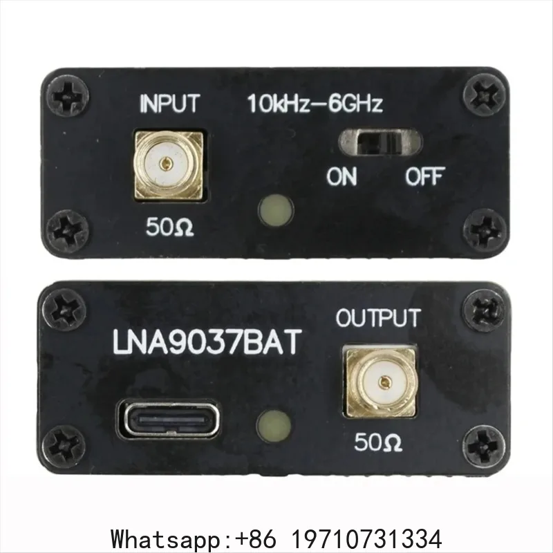 NEW LNA9037BAT 10k-6GHz Full Band Radio Low Noise Amplifier Rechargeable 9037BAT-LNA RF Signal Amplifiers view 4