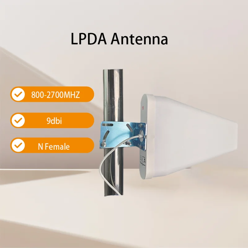 800-2700MHZ 4G LTE 7/9dbi Cell Phone Signal Booster Outdoor LPDA Antenna Cellular Amplifier Router Antenna