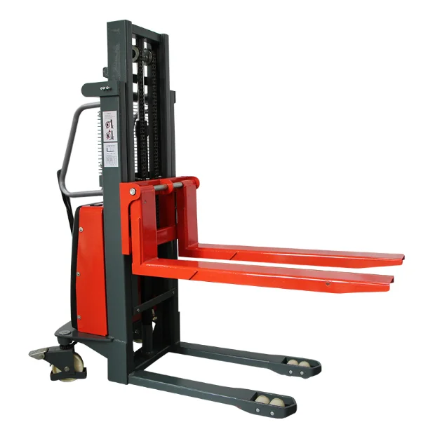 Semi-electric pallet stacker/2-ton pallet truck Electric forklift