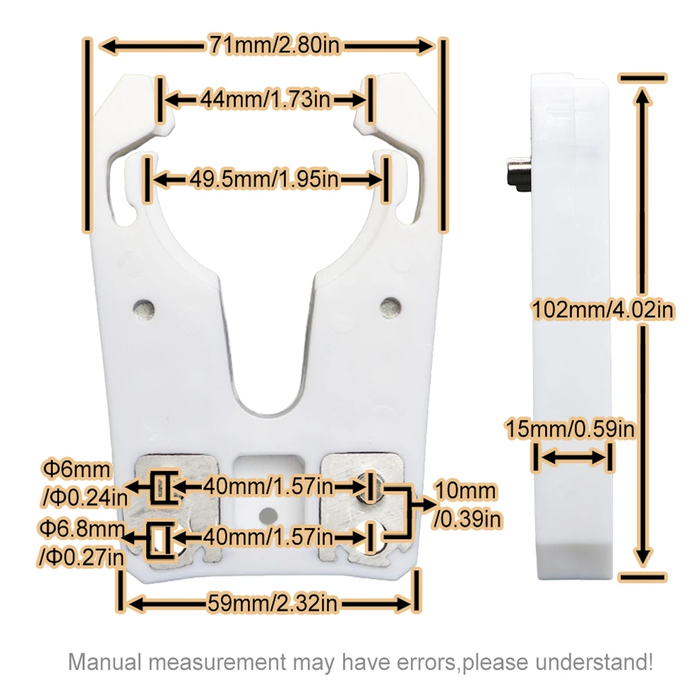 5 Pieces ISO30 Tool Holder Clamp Claw CNC Auto Tool Changer for CNC Router Milling Machine