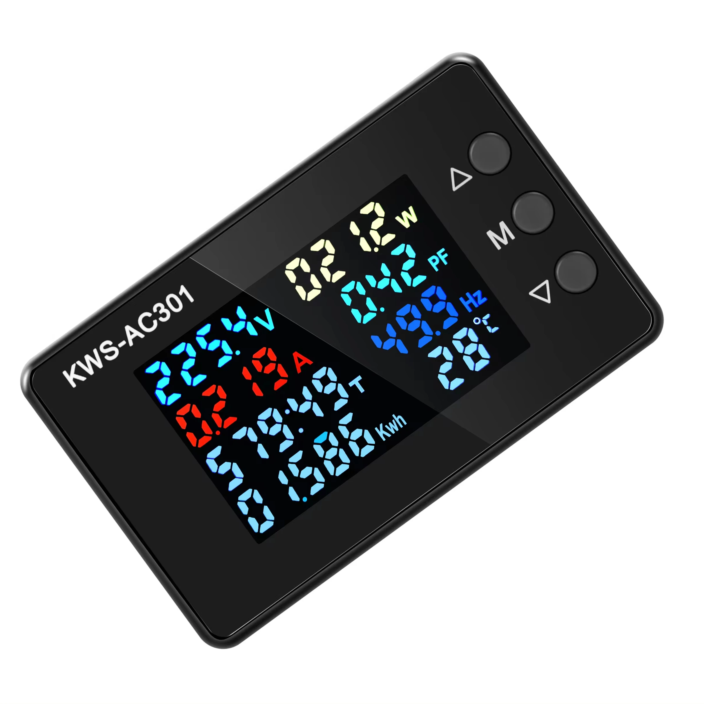 

Измеритель мощности KWS-AC301, вольтметр переменного тока 50-300В, анализатор мощности 50-60Гц, светодиодный измеритель электроэнергии переменного тока 0-20/100А, детектор