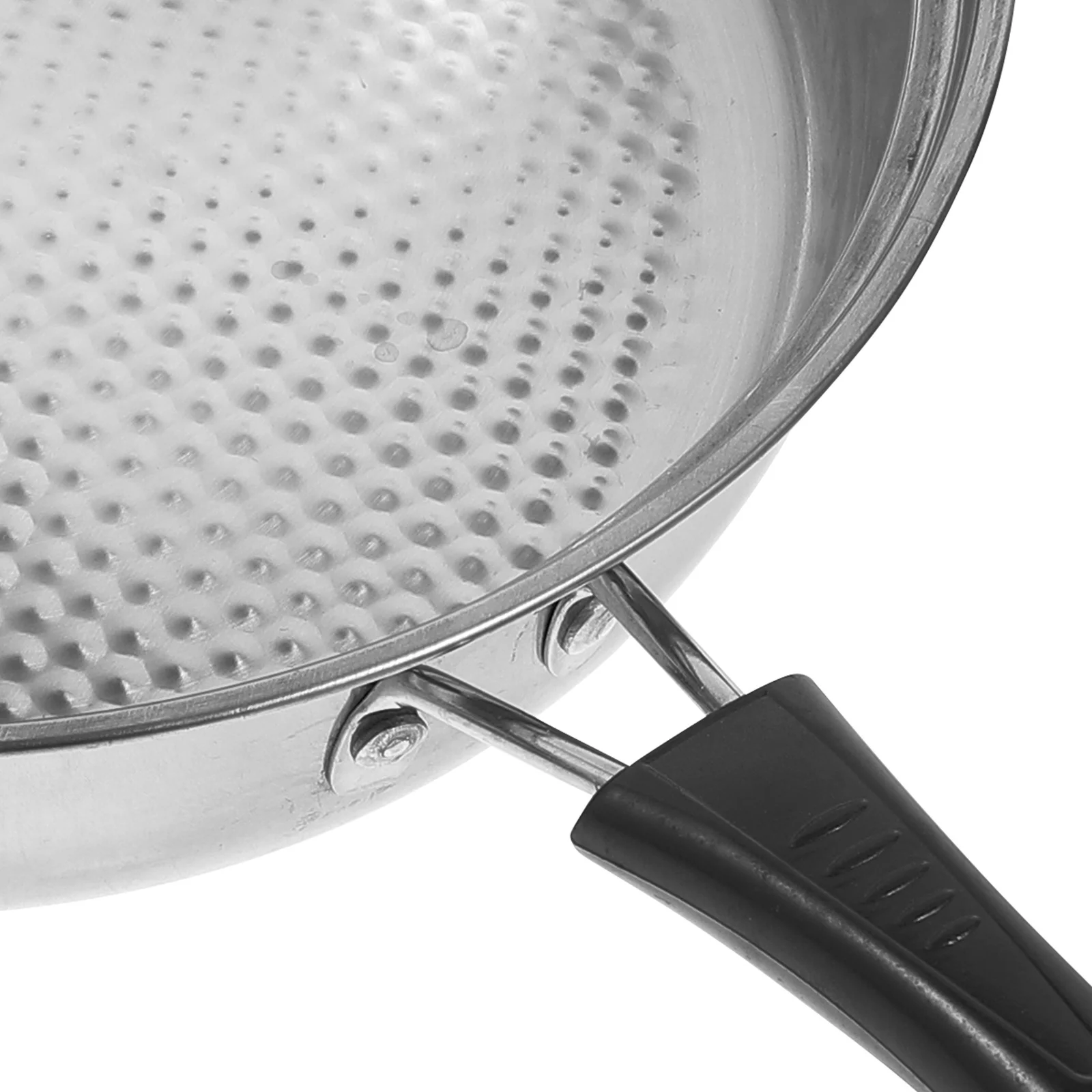 

1Set Kitchen Three-Piece Stainless Steel Cookware Set Multi- Pot Small Milk Pot Non-Stick Frying Pan