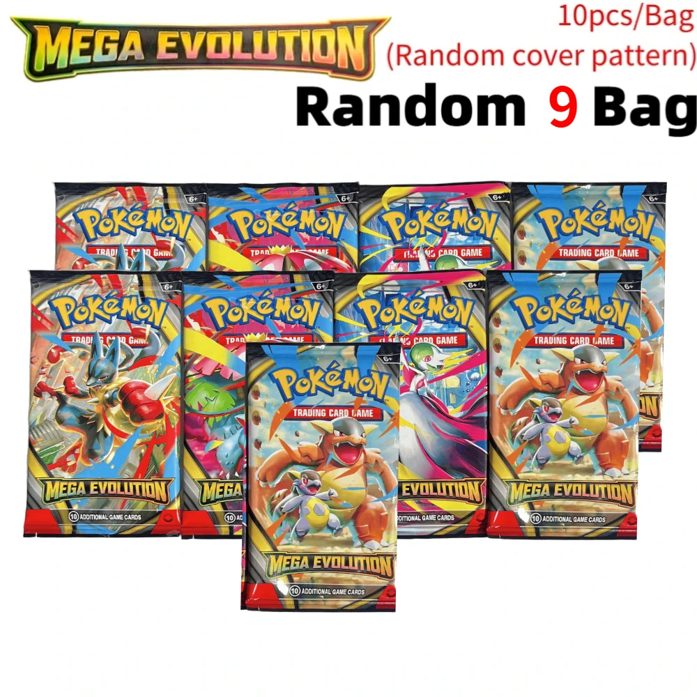 Pokemon TCG Booster Box Mega Evolution CHAOS RISINC Ascended Heroes Englische Version Seltene Sammelkarten für Sammler und Geschenke