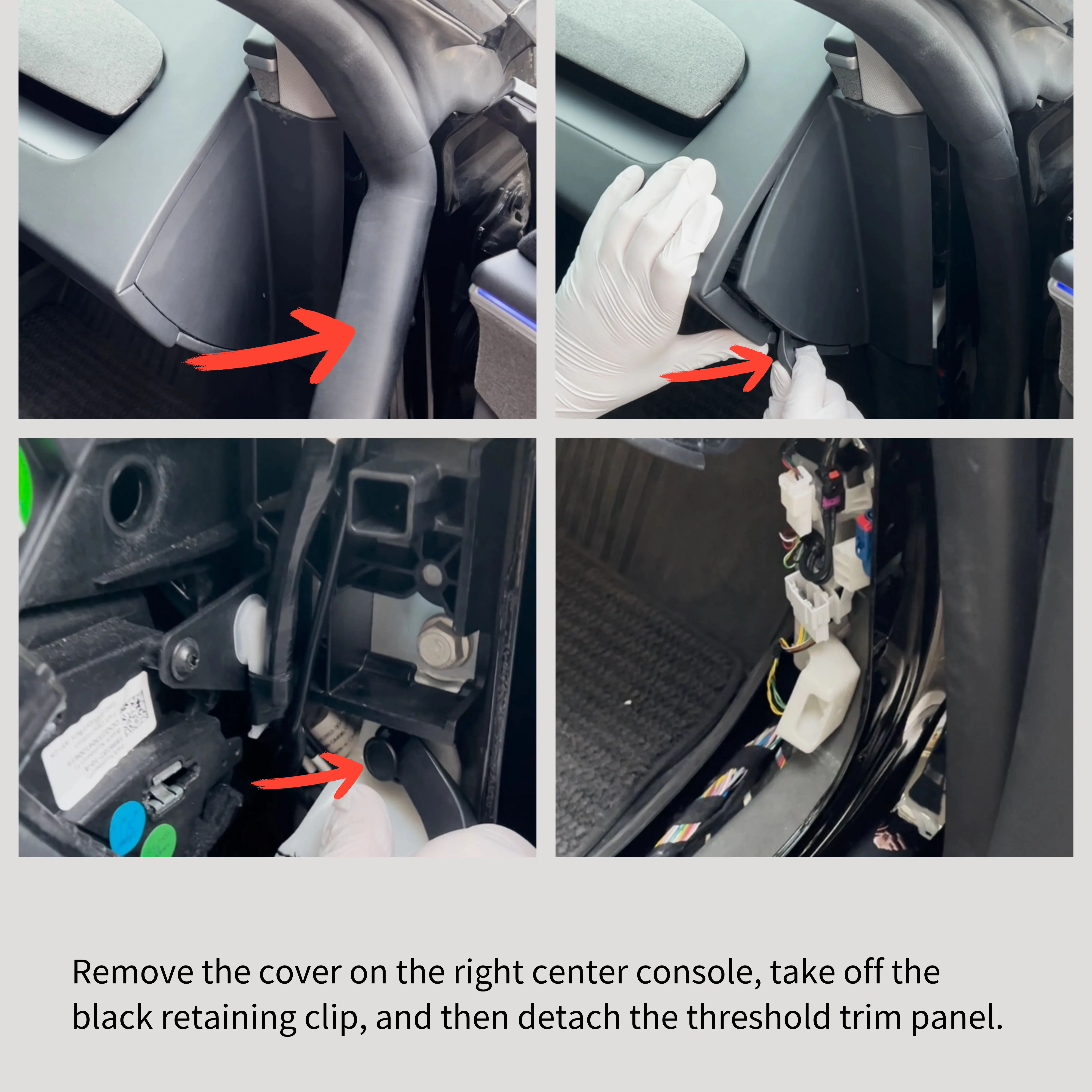 Intelligentes Lüftungsschlitz-Ambientelichtsystem Totwinkel-Überwachungssystem BSD für Tesla New Y YL Juniper Model 3 Highland Model 3 Y 2021+ – Detail 22