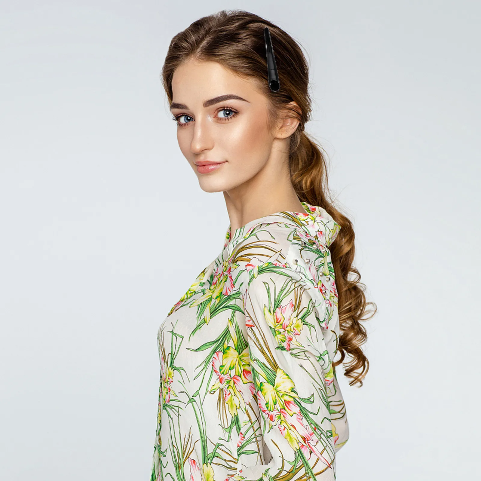 

12Pcs Vintage Hair Clips Acrylic Lightweight Durable Hairdressing Clips for Women Stylish Duckbill Hairpins Salon DIY Hair