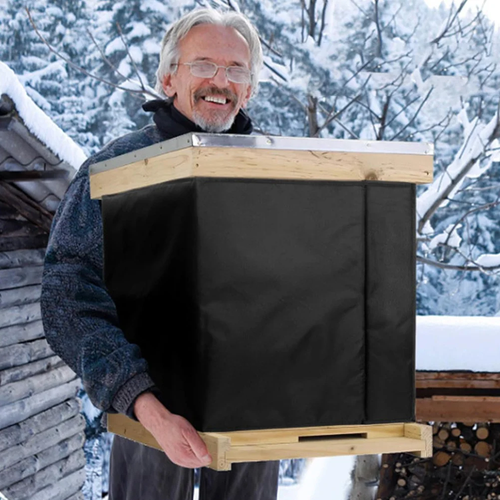 

Защитный чехол в виде сот, зимняя обертка для уличного улья, теплая изоляция, защита от холода, рукав для садового улья, обертка для пчелиных геев