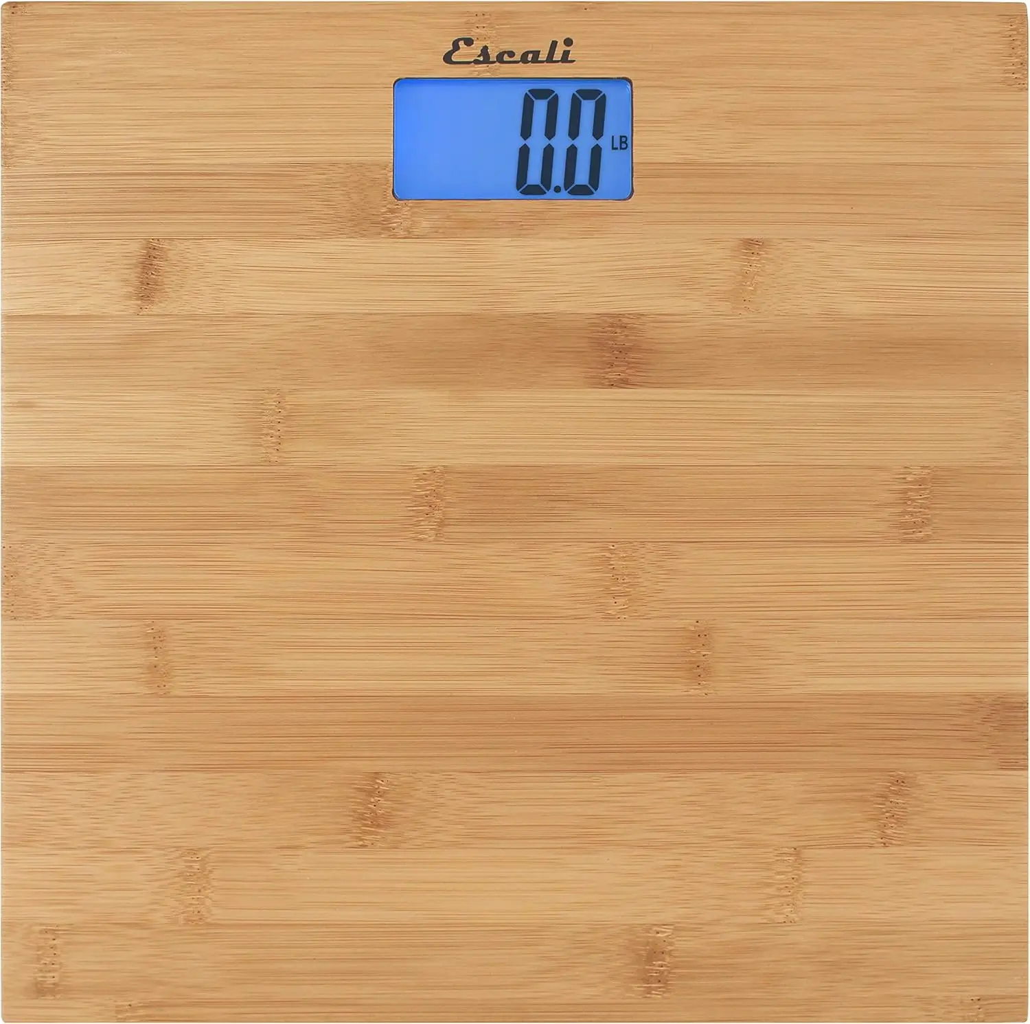 

Digital Bathroom Scale with High Capacity 440 lb, Solar & USB Charging, Easy Read Display