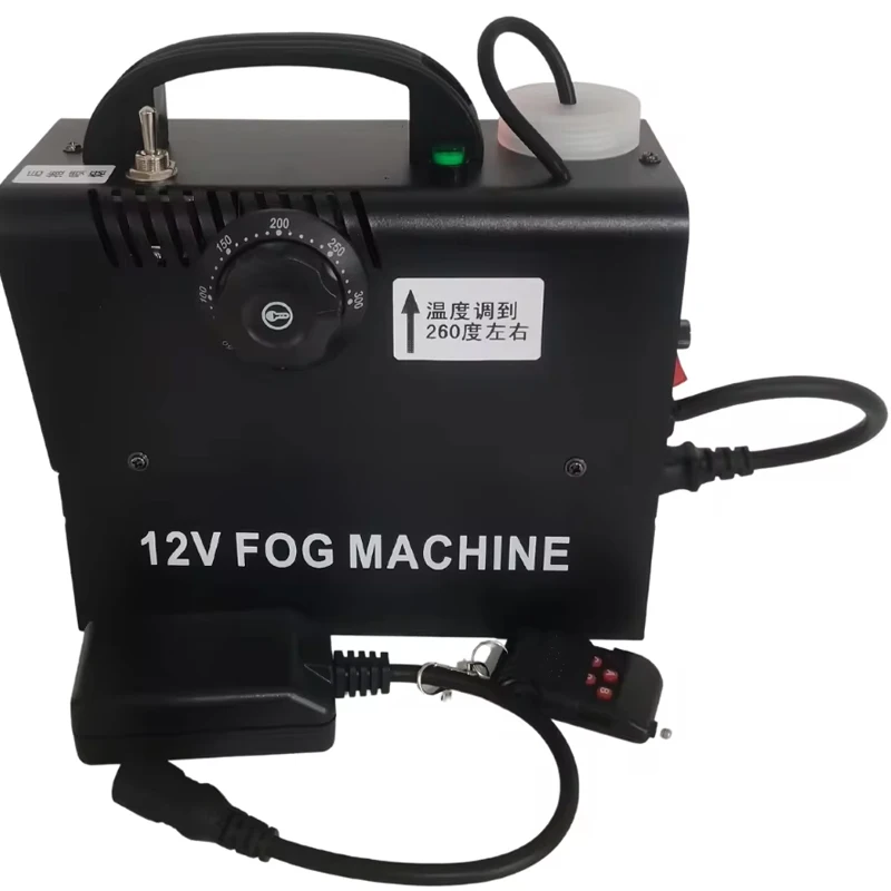 12V Mobile Smoke Machine Outdoor Photography Smoke Machine Low Pressure Car Sprayer Without Battery