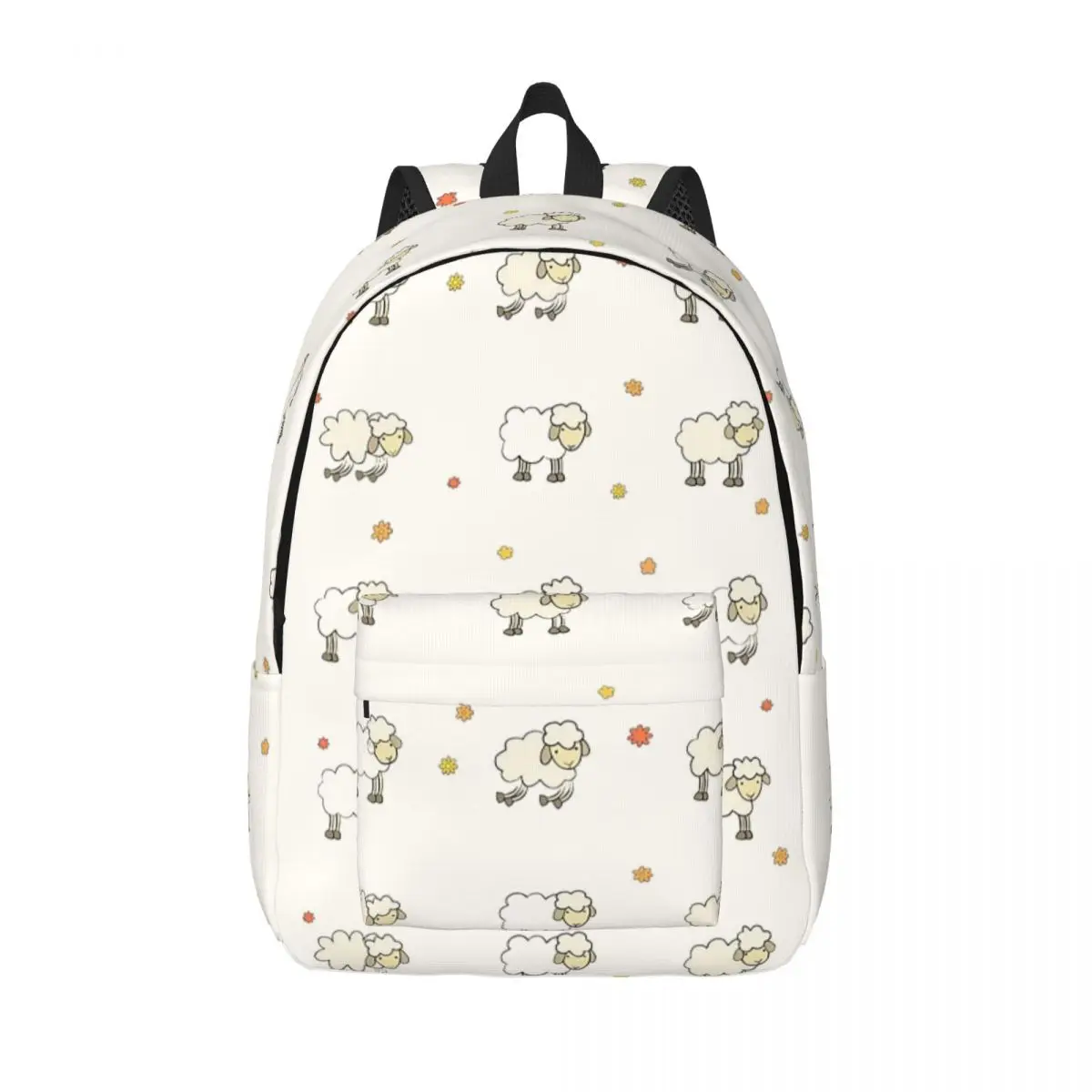 

Sheep Llama Backpack Elementary High College School Student Animal Cute Bookbag Men Women Daypack Sports