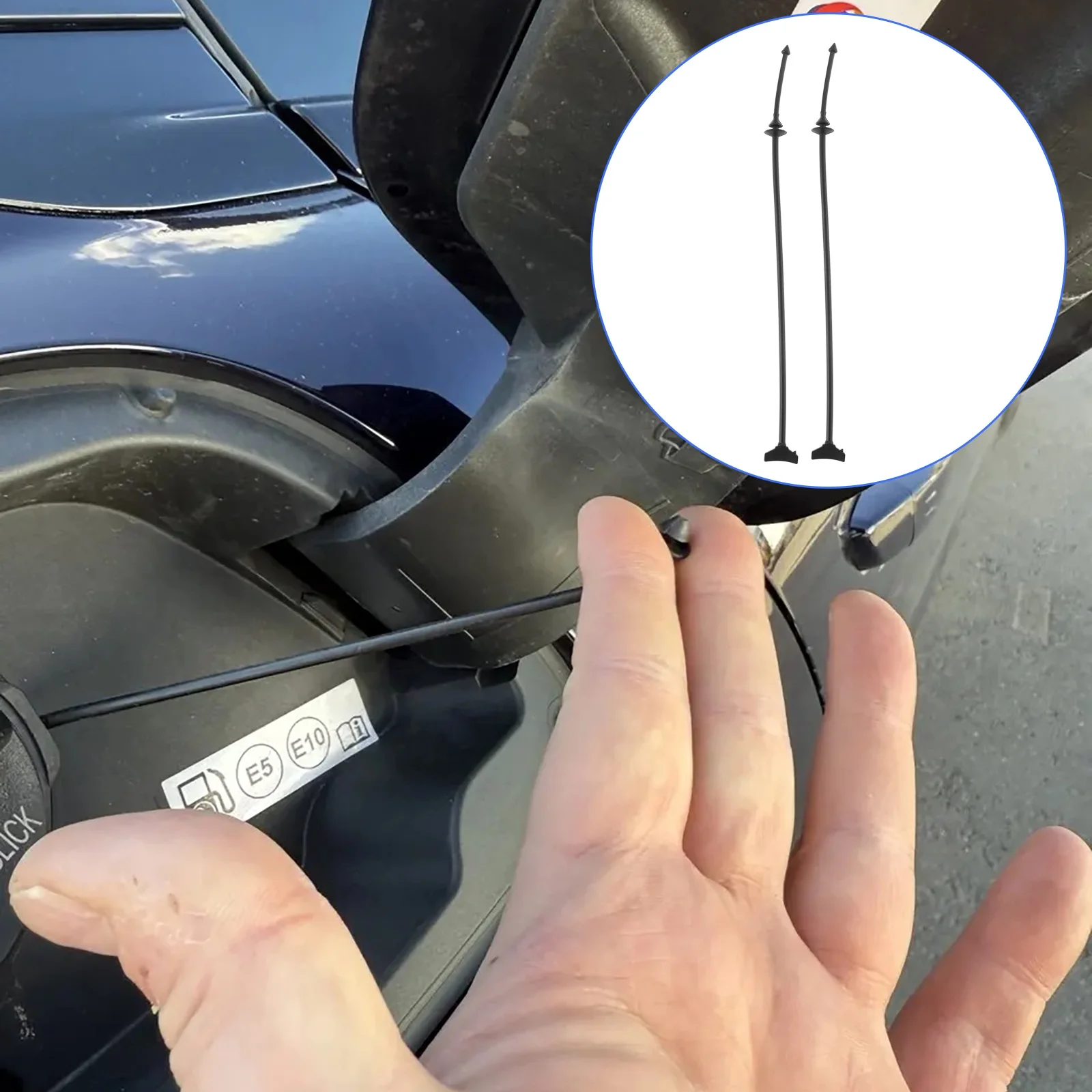 

2 шт. Тросы-фиксаторы крышки топливного бака 1508N7 1609818980 для Citroen C-Elysee C3 C4 C5 DS5 Peugeot 208 301 3008 5008 RCZ