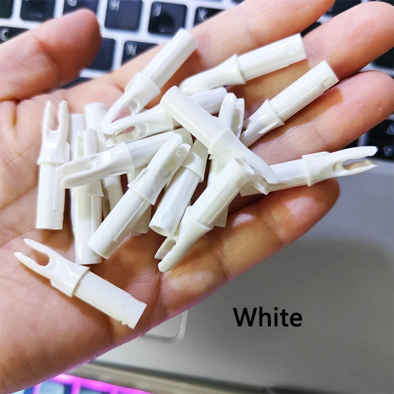 

24pcs Arrow Nocks Intert For ID 6.2 mm Archery Carbon Fiberglass Arrow shaft Accessory