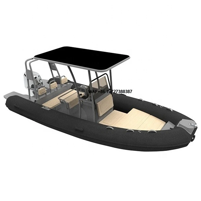 

18ft RHIB560 Double Deep V Hull Aluminum Rib PVC/Hypalon/Orca Inflatable Boats for Sale