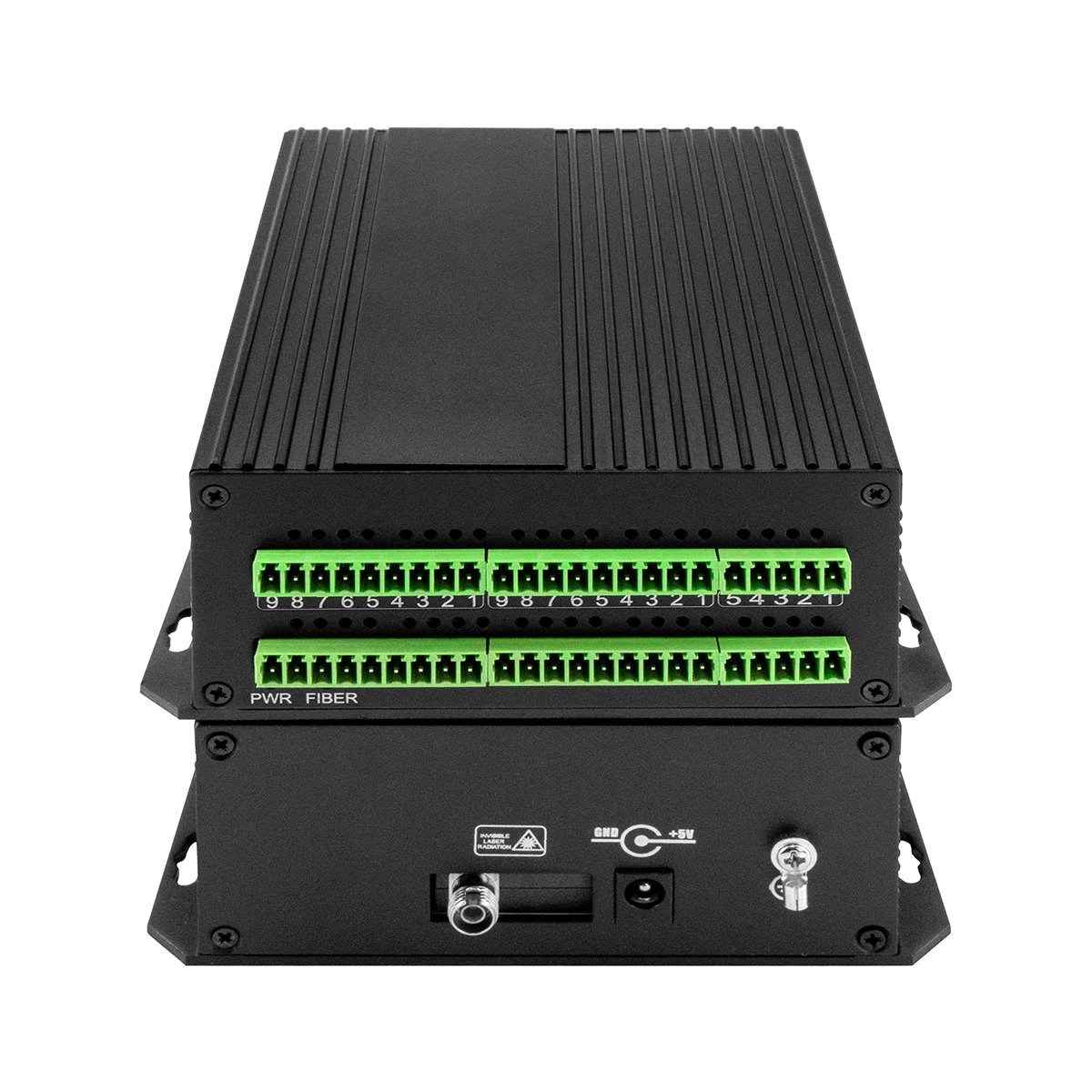 4/8 Port Bidi Dry Contact Closure Over Fiber Media Converter