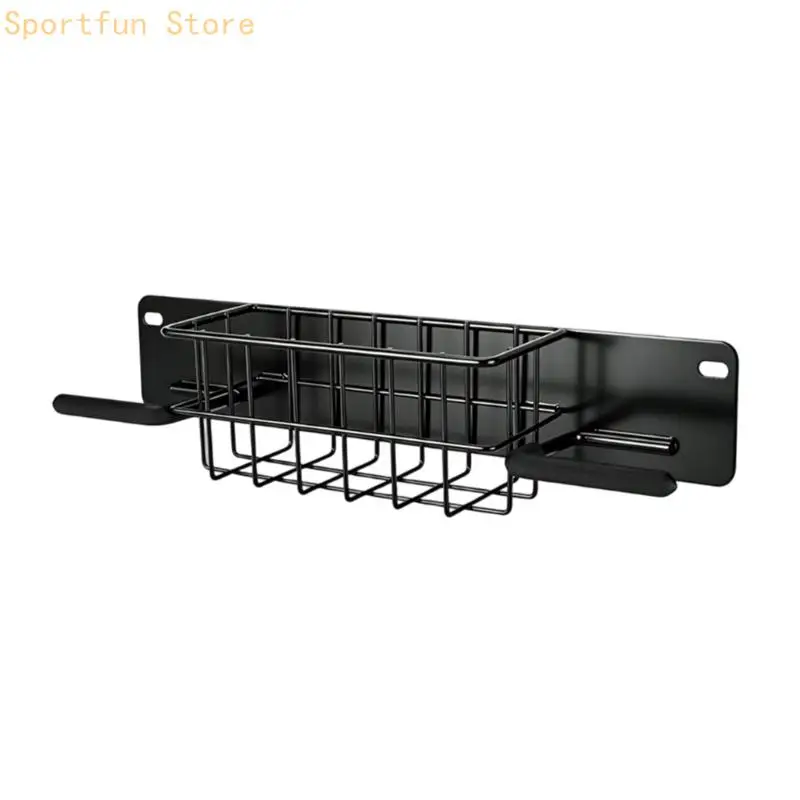 Metal Bag Wall Hook Highlighting Central Storage Section X7JD