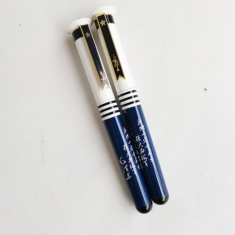 Old Pen Jinxing 8000 Navy Fountain Pen  Writing Gift Adult Ink Pen