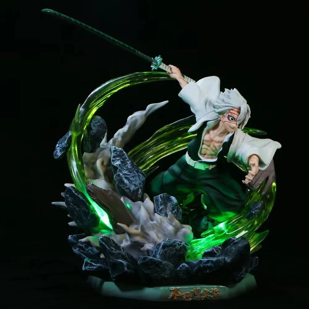 

Anime Hand-Made Wind Column Immortal Kawakami Luminous Scene Model Ornaments Boxed Adult Children Hand-Made Model Gifts.