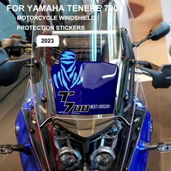 Tenere 700 For Yamaha Tenere 700 2023 3D Motorcycle Gel Sticker Windshield Fairing Protector Waterproof Anti-Scratch