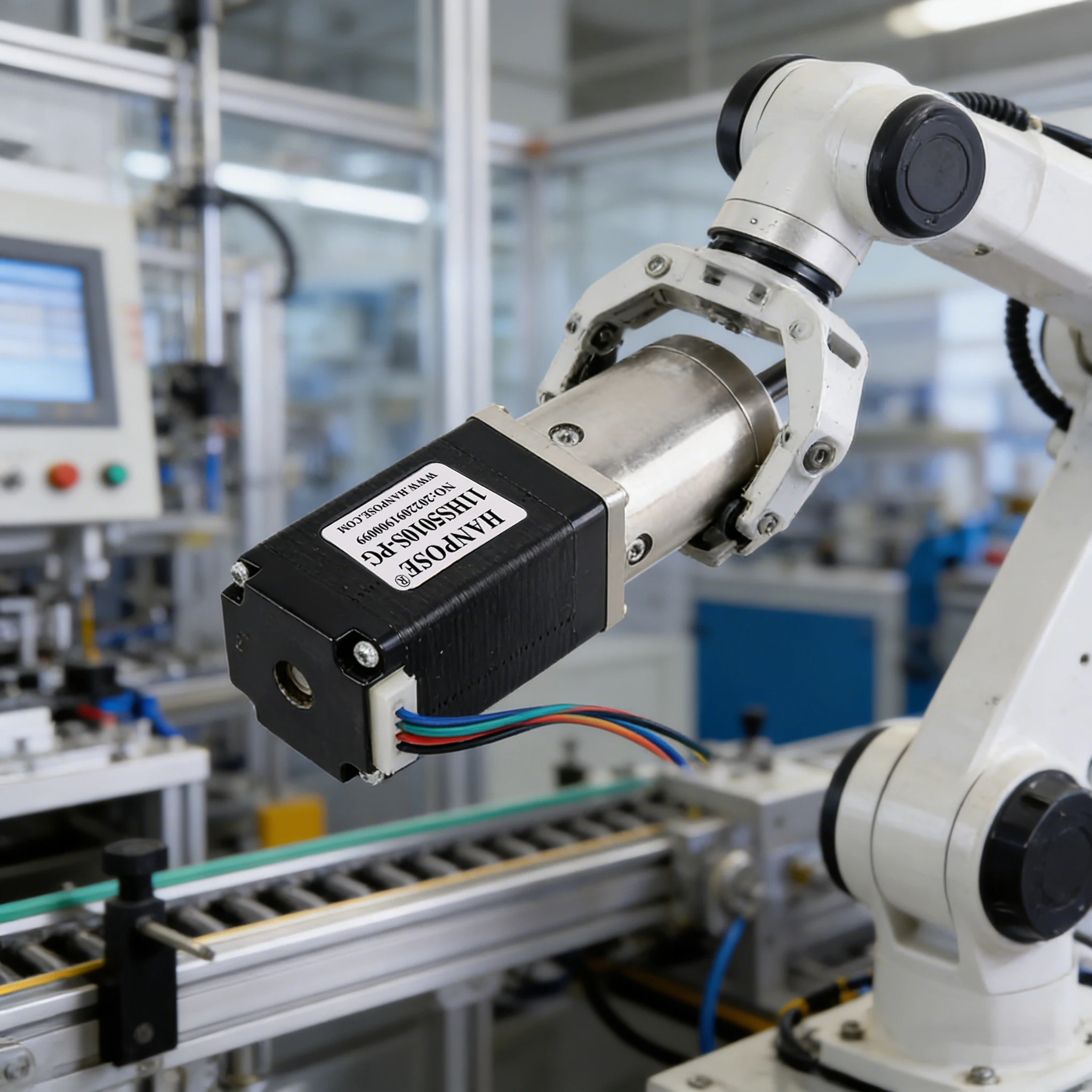 

Шаговый двигатель hanpose NEMA11 с планетарным редуктором 11HS5010-PG, передаточные числа 5.18-1, 14-1, 27-1, для рекламных приборов