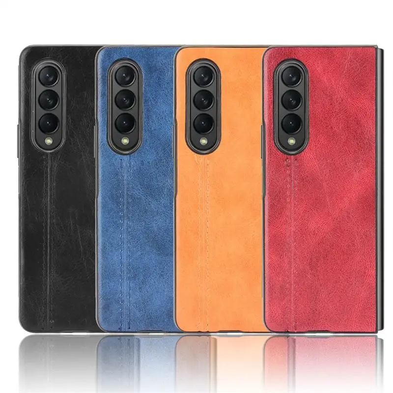 

Aurora For Samsung Galaxy Z Fold 7 Z Flip 7 FE Flip Case Leather Card Slot Wallet Camera protection Back Cover Shell