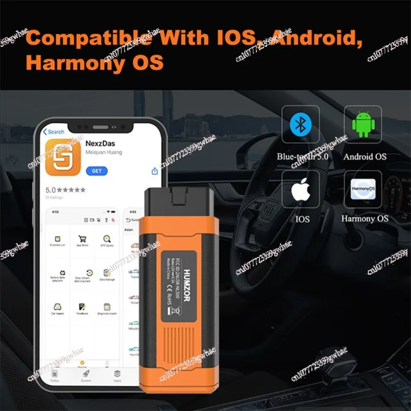 Obd full system car fault detector S716 mobile version Bluetooth 5.2 diagnostic tool