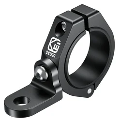 Aluminium Alloy UTV Whip Light Flag Mount Solid Heavy Duty Roll Bar Clamp 360° Adjustable Light Bar Mounts Bracket for Roll Cage