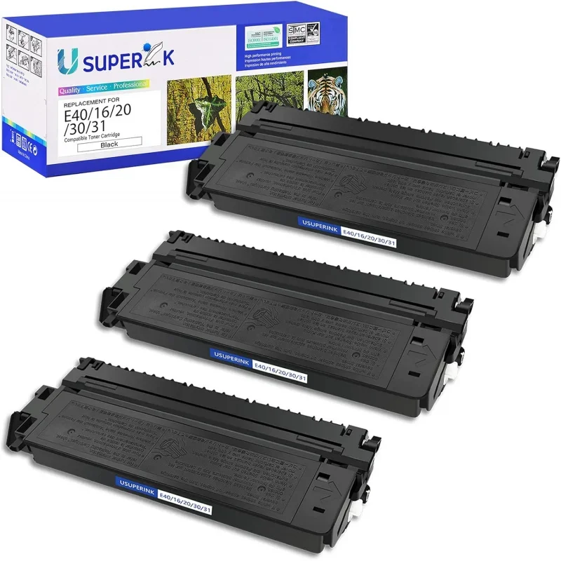 High-Yield Compatible Toner Cartridge Replacement E40 1491A002AA to use with PC940 PC920 PC921 PC980 PC860 PC880 PC795