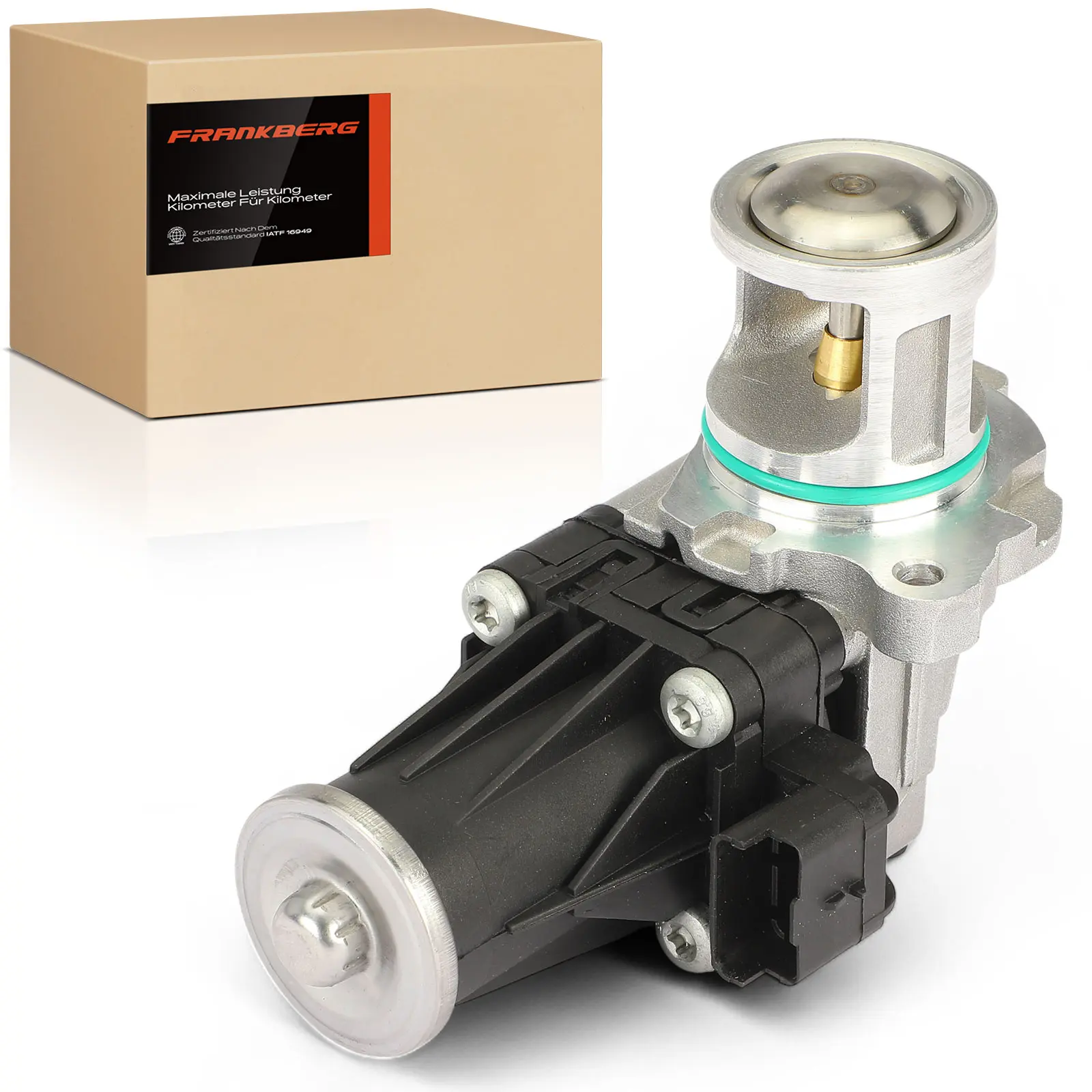 Frankberg 1x AGR-klep uitlaatgasrecirculatieklep voor Citroën Berlingo Box/MPV Multispace C3 II Picasso Ford Peugeot 710944R
