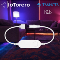 IoTorero Tasmota RGB LED Strip Light Controller Works With Home Assistant