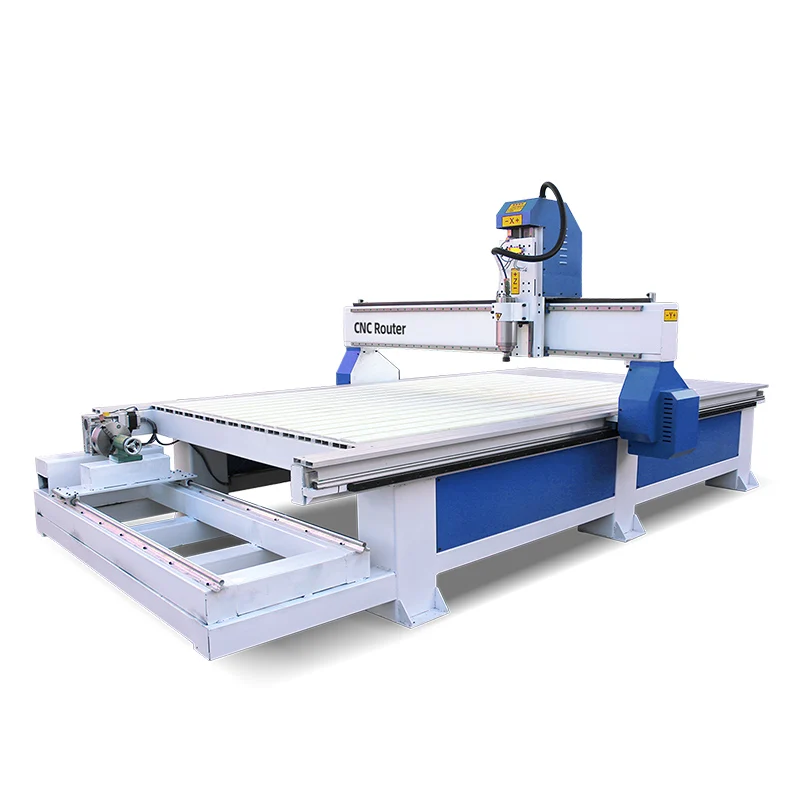 

Wood Carving Cnc Router 4x8 CNC Router 1325 1212 4 Axis Wood Router with Rotary for 3D Sculpture Wood MDF Plastic