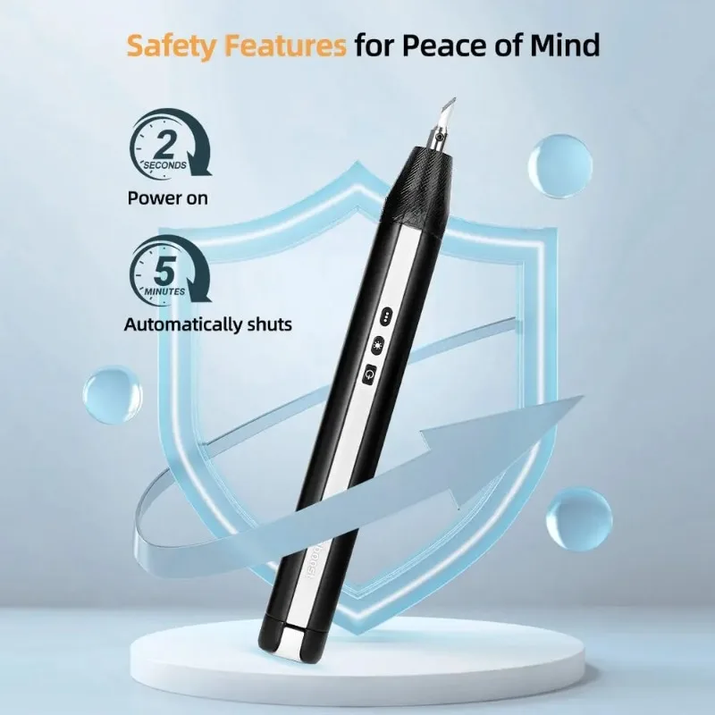 30W Ultrasonic Cutting Knife Metal Handheld Ultrasonic Cutter Deburring Cutting Machine for Wood Acrylic, Plastic Model Trimming