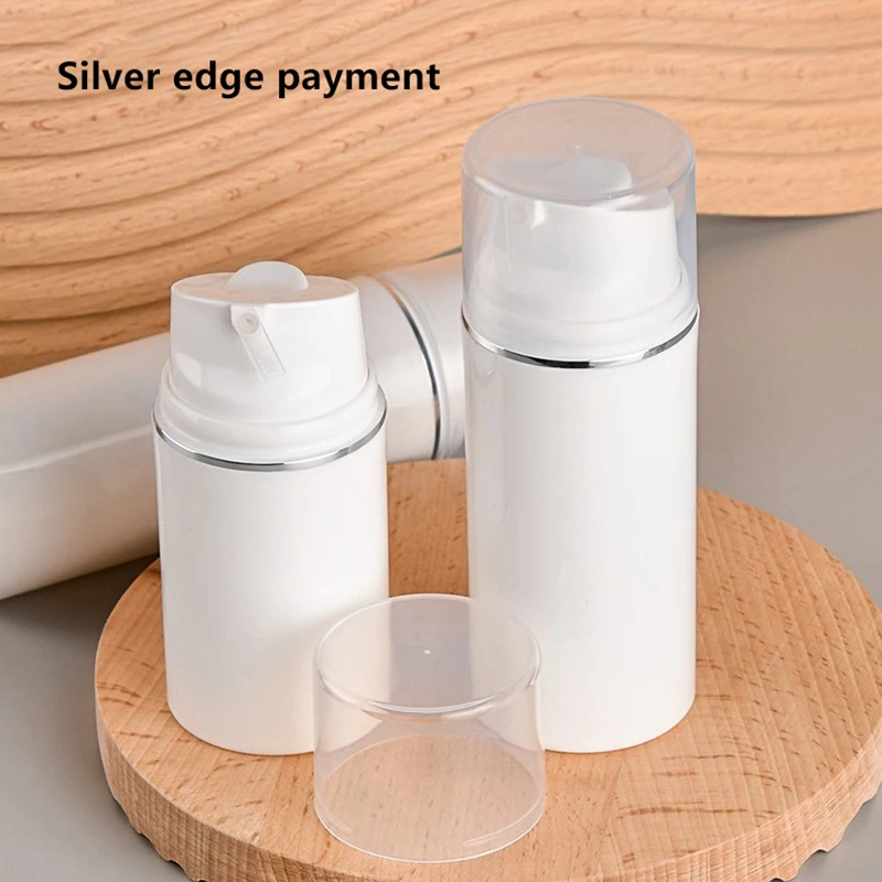 30-150ml Vacuum Pump Bottles Empty Refillable Makeup Cosmetics For Cream Gel Moisturizers Liquid Lotion Bottles Travel Dispenser