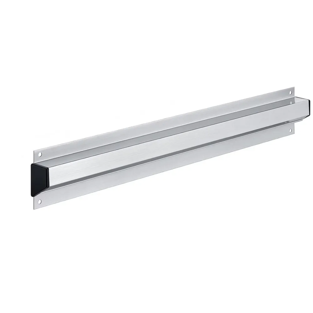 

Kitchen Supplies Aluminum Alloy Ticket Holder Wall Mounted Space Saving Order Clip Smooth Anti-Oil Menu Clip Office