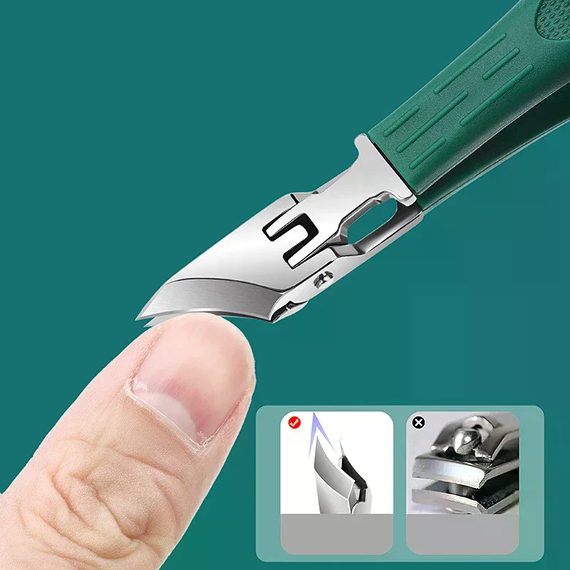 爪切り 斜め口アンチスプラッシュ尖った爪切り 大きな斜めの鋭い爪切り 爪切り 爪溝用爪切り