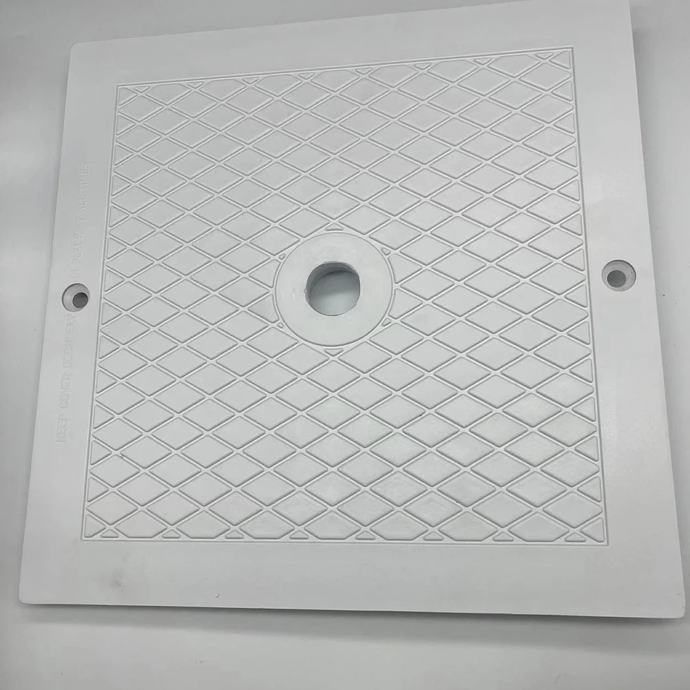 2 قطعة غطاء غطاء مربع لحمام السباحة السباحة الأرض مقشدة حمام السباحة استبدال ملحق استبدال غطاء سطح السفينة لوحة #1