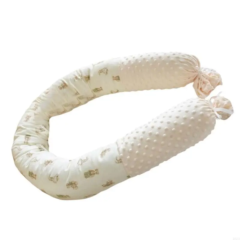 R66D lit bébé multifonction en mélange coton polyester, facile à transporter, assure confort sécurité les