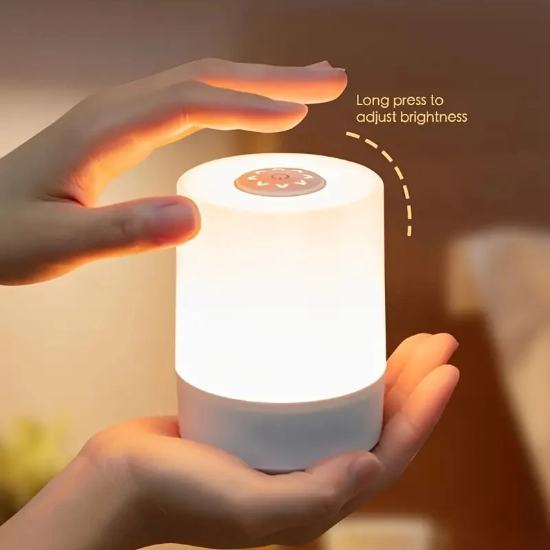 

Touch Led Night Lights Dimmable Bedside Desktop lampe led Rechargeable Reading Table Lamps Bedroom Lighting living room decor
